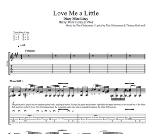 Love Me a Little